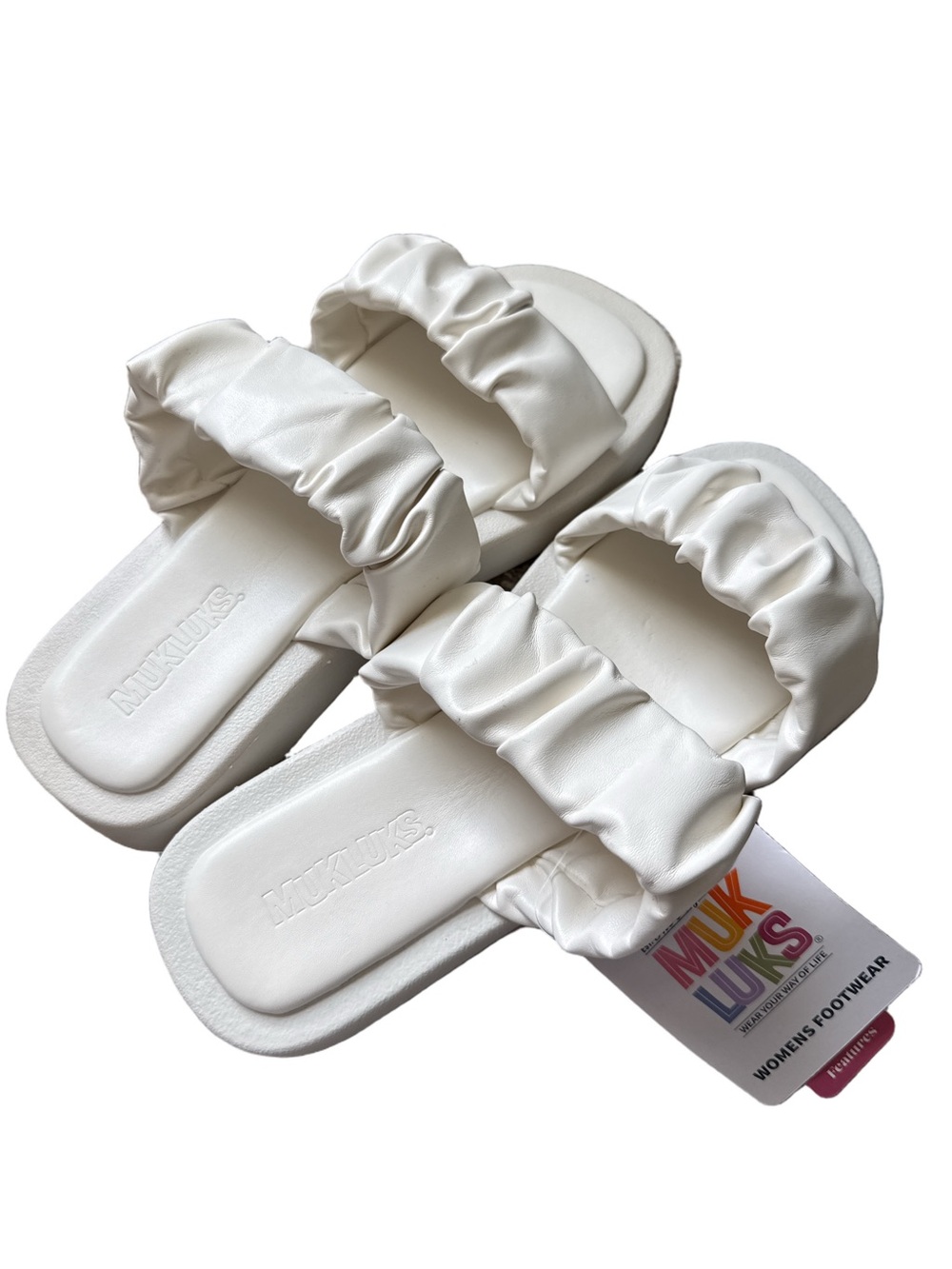 Muk Luks Club South Beach Slide Sandals